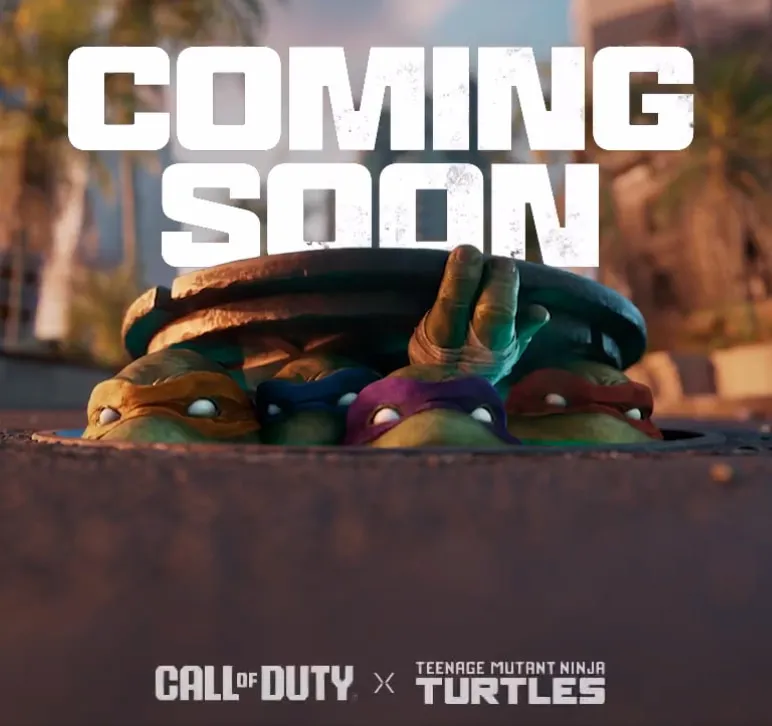 TMNT collab CoD teaser BO6